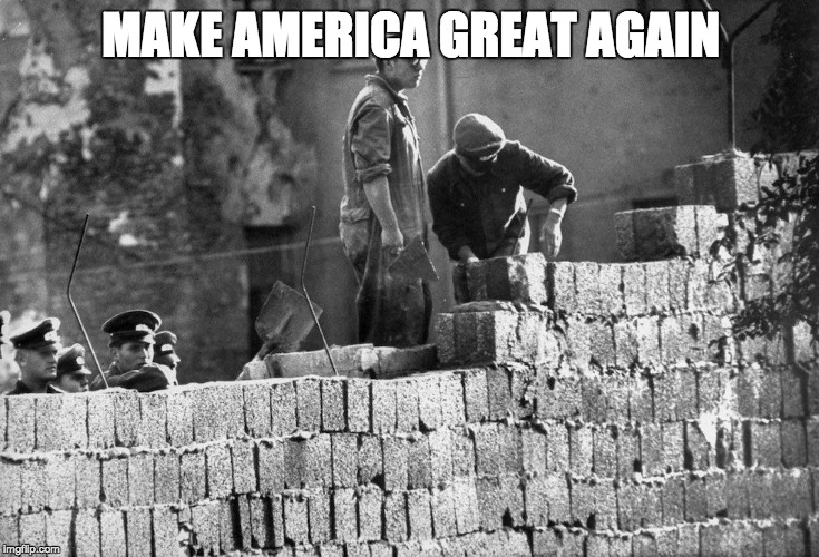 MAKE AMERICA GREAT AGAIN | image tagged in make america great again build the wall | made w/ Imgflip meme maker