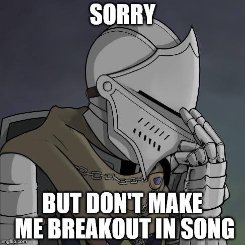 SORRY BUT DON'T MAKE ME BREAKOUT IN SONG | made w/ Imgflip meme maker