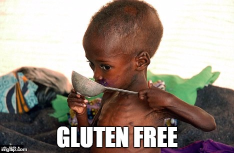 No contextual awareness. | GLUTEN FREE | image tagged in gluten free | made w/ Imgflip meme maker
