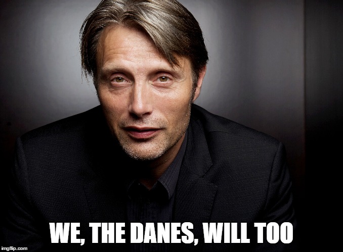 WE, THE DANES, WILL TOO | made w/ Imgflip meme maker