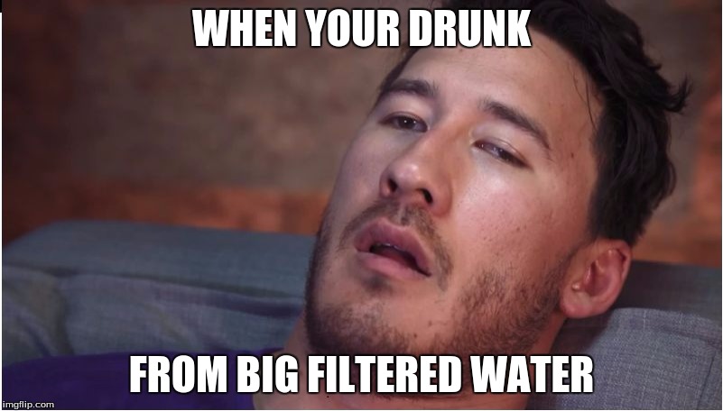 Subnautica with Markiplier | WHEN YOUR DRUNK; FROM BIG FILTERED WATER | image tagged in markiplier | made w/ Imgflip meme maker