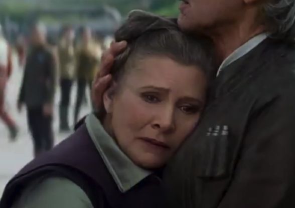 High Quality Sad Princess Leia Blank Meme Template