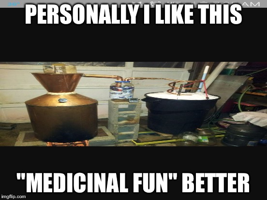 PERSONALLY I LIKE THIS "MEDICINAL FUN" BETTER | made w/ Imgflip meme maker