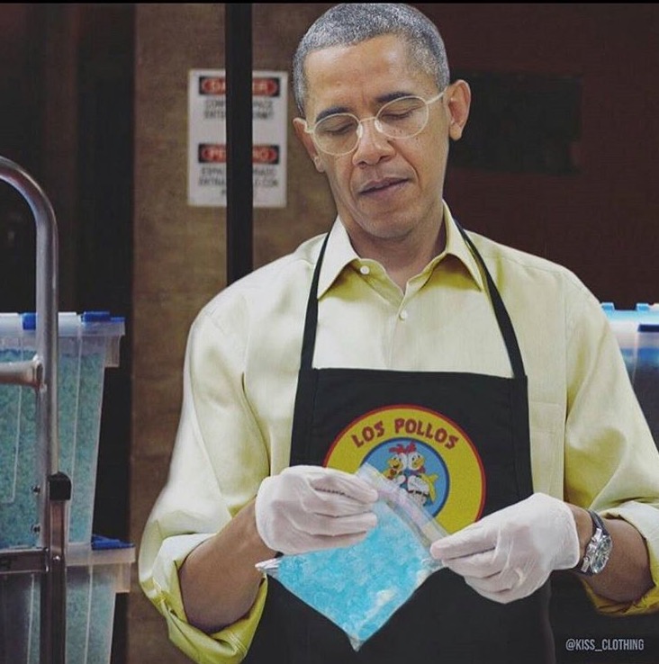High Quality Obama's new job Blank Meme Template