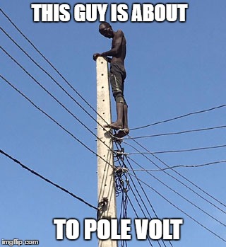 THIS GUY IS ABOUT TO POLE VOLT | made w/ Imgflip meme maker
