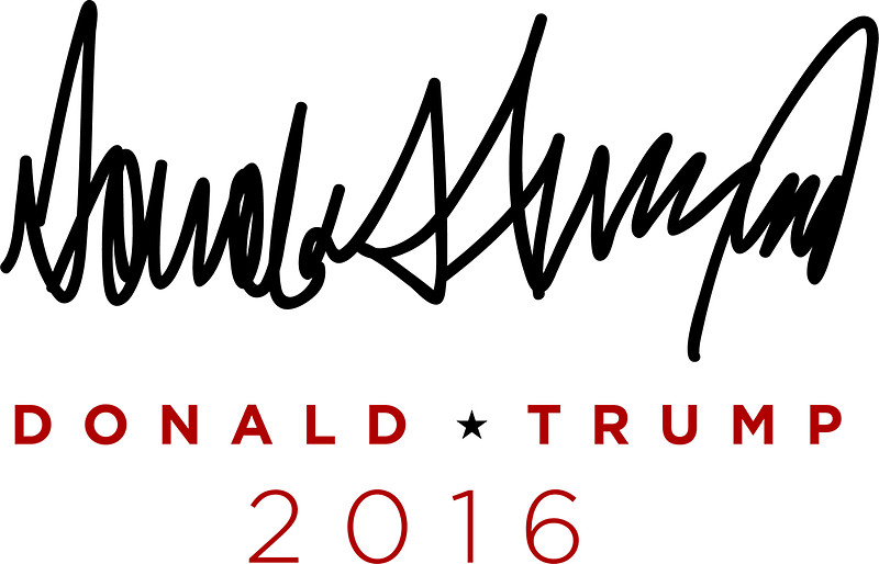 Trump signature Blank Meme Template
