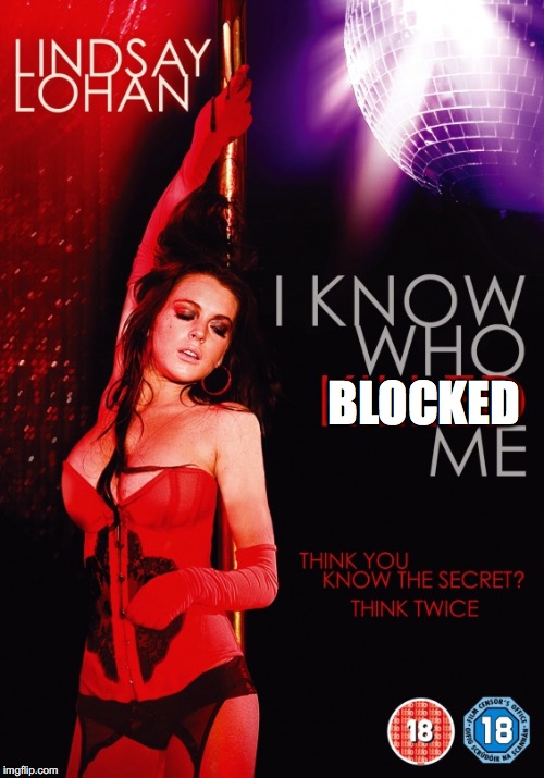 BLOCKED | made w/ Imgflip meme maker