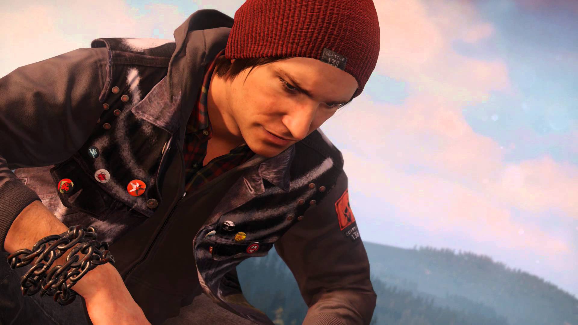 Delsin Rowe Thinking Blank Meme Template