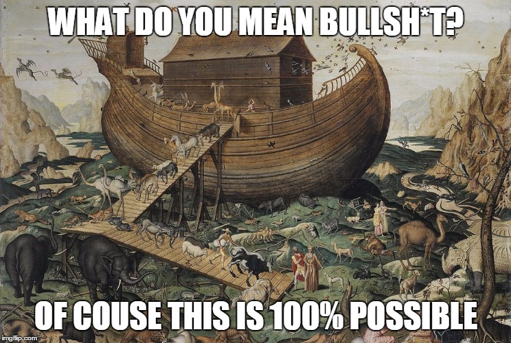 WHAT DO YOU MEAN BULLSH*T? OF COUSE THIS IS 100% POSSIBLE | image tagged in jesus | made w/ Imgflip meme maker