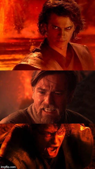 You underestimate my power with Obi-wan Blank Meme Template