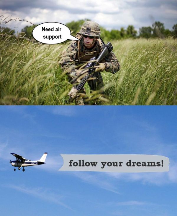 High Quality Close Air Support Blank Meme Template