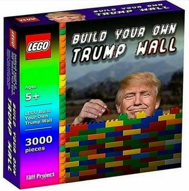 Trump Build a Wall Blank Meme Template