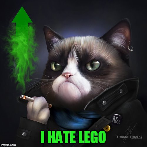 I HATE LEGO | made w/ Imgflip meme maker