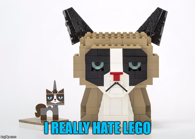 I REALLY HATE LEGO | made w/ Imgflip meme maker