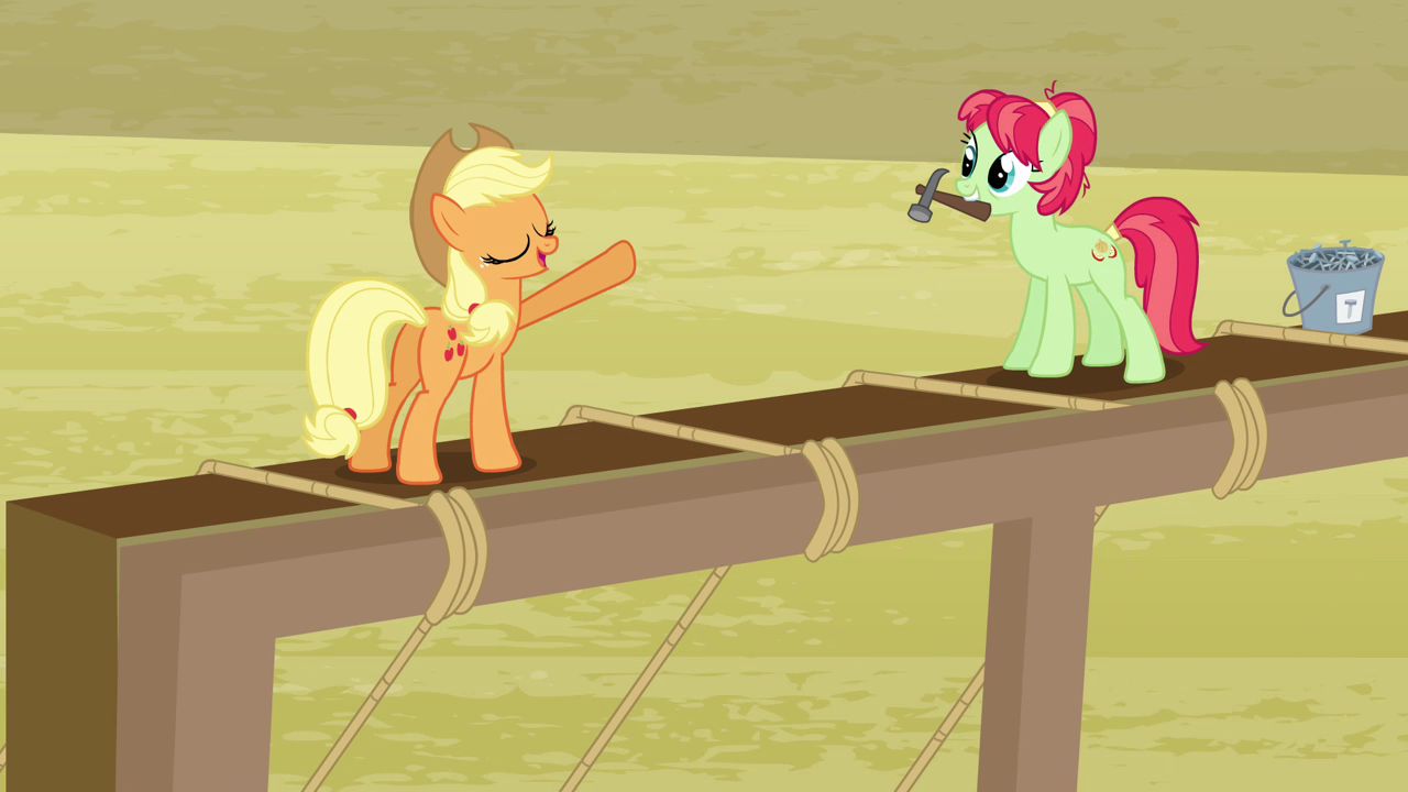 AppleJack Raise The Wall Blank Meme Template