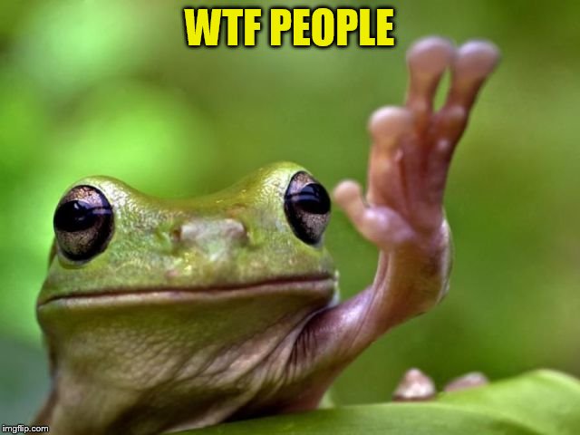 WTF PEOPLE | made w/ Imgflip meme maker