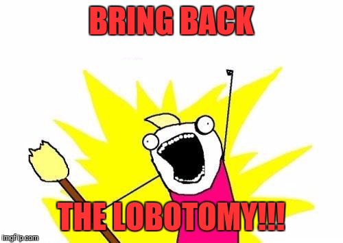 X All The Y | BRING BACK; THE LOBOTOMY!!! | image tagged in memes,x all the y | made w/ Imgflip meme maker