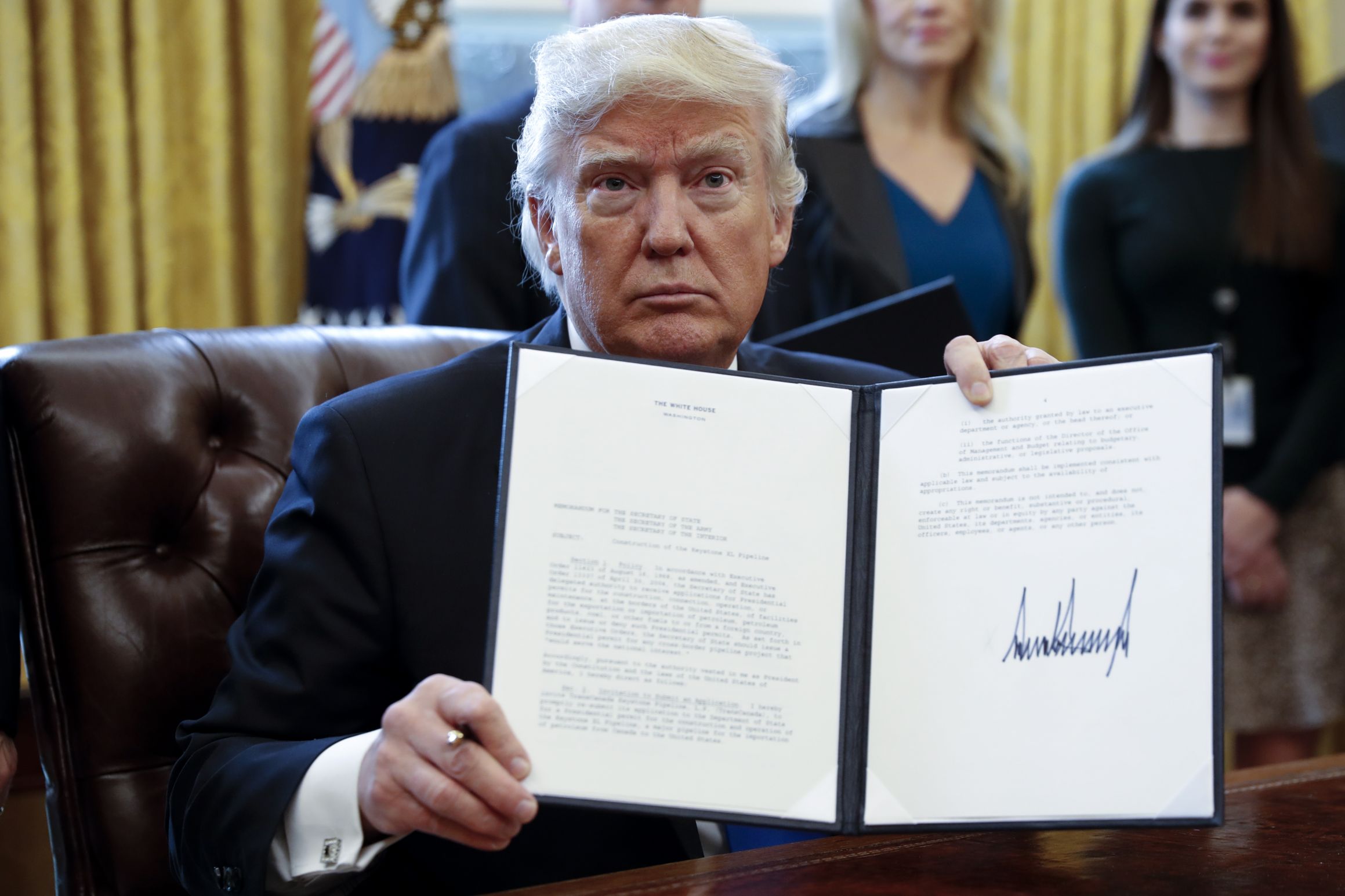 High Quality Donald Trump Executive Order Blank Meme Template