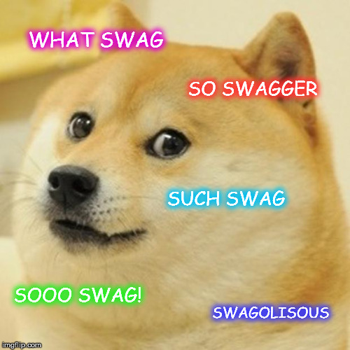 Doge Meme | WHAT SWAG; SO SWAGGER; SUCH SWAG; SOOO SWAG! SWAGOLISOUS | image tagged in memes,doge | made w/ Imgflip meme maker