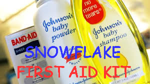 SNOWFLAKE; FIRST AID KIT | image tagged in special snowflake,crying,suck it up,big girl panties | made w/ Imgflip meme maker