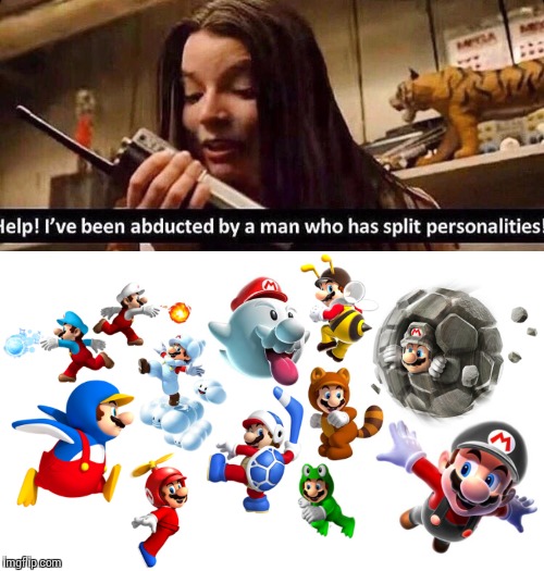 Help I'm abducted by a game  | image tagged in mario memes | made w/ Imgflip meme maker