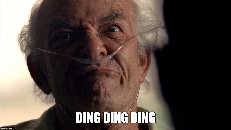 Ring the Bell | DING DING DING | image tagged in breaking bad | made w/ Imgflip meme maker