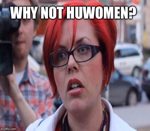 WHY NOT HUWOMEN? | made w/ Imgflip meme maker