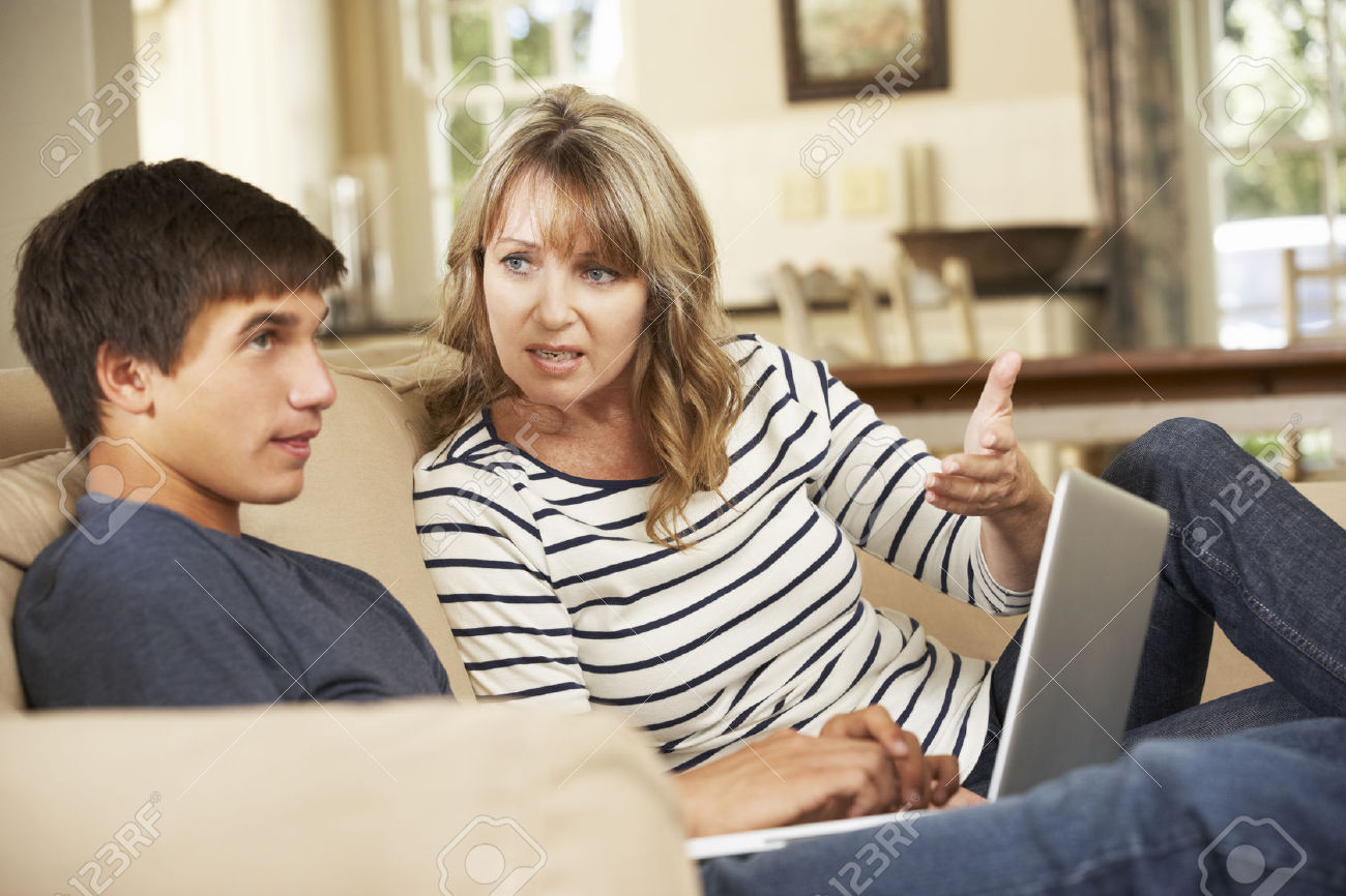 Mother and son Blank Meme Template