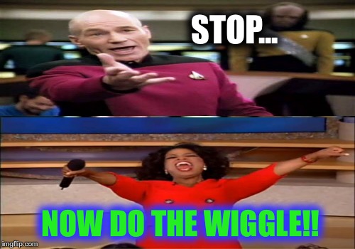 Do Da Wiggle | STOP... NOW DO THE WIGGLE!! | image tagged in memes | made w/ Imgflip meme maker