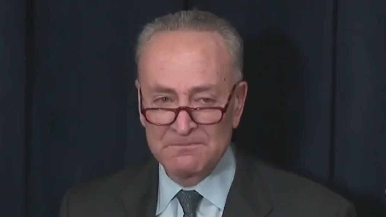 Chuck Schumer Crying Blank Meme Template