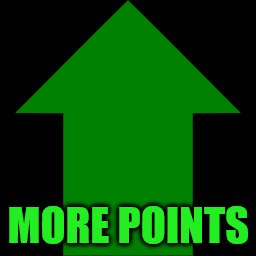 MORE POINTS | made w/ Imgflip meme maker
