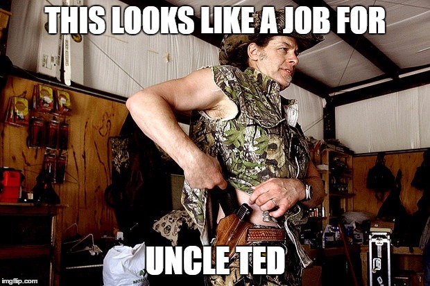 THIS LOOKS LIKE A JOB FOR UNCLE TED | made w/ Imgflip meme maker