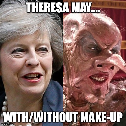 Theresa May Hangover Daze - Imgflip