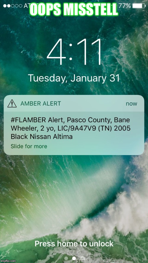 #Flamber alert | OOPS MISSTELL | image tagged in flamber alert | made w/ Imgflip meme maker