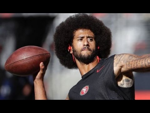 kaepernick football throw Blank Meme Template