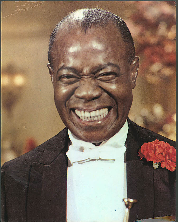 High Quality Louis Armstrong Blank Meme Template