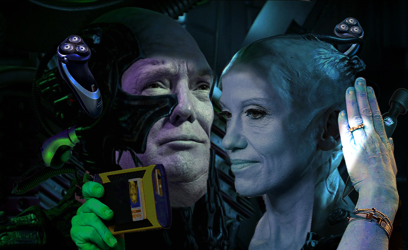 High Quality Borg Trump Conway Promises Blank Meme Template