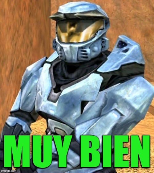 Church RvB Season 1 | MUY BIEN | image tagged in church rvb season 1 | made w/ Imgflip meme maker