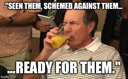 "SEEN THEM, SCHEMED AGAINST THEM... ...READY FOR THEM." | made w/ Imgflip meme maker