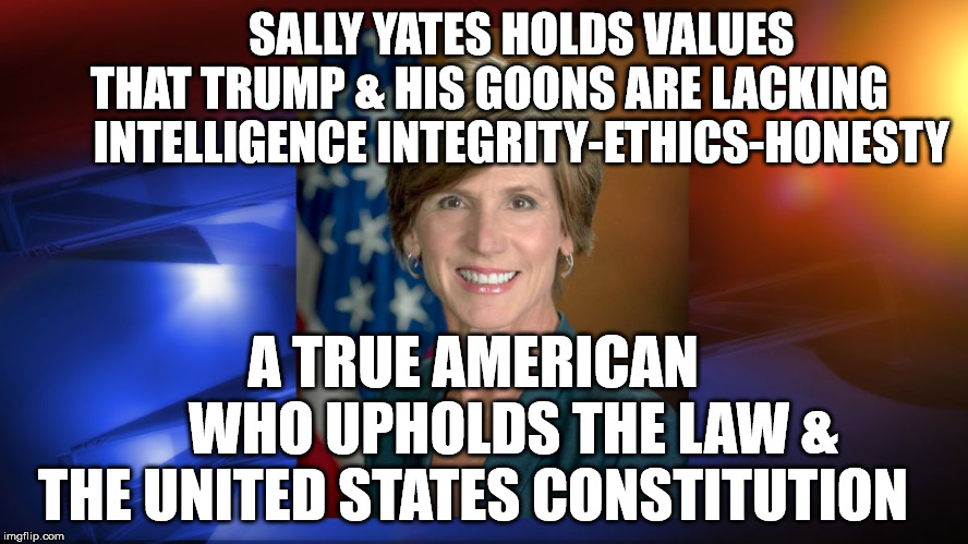 Image Tagged In Sally Yates Imgflip