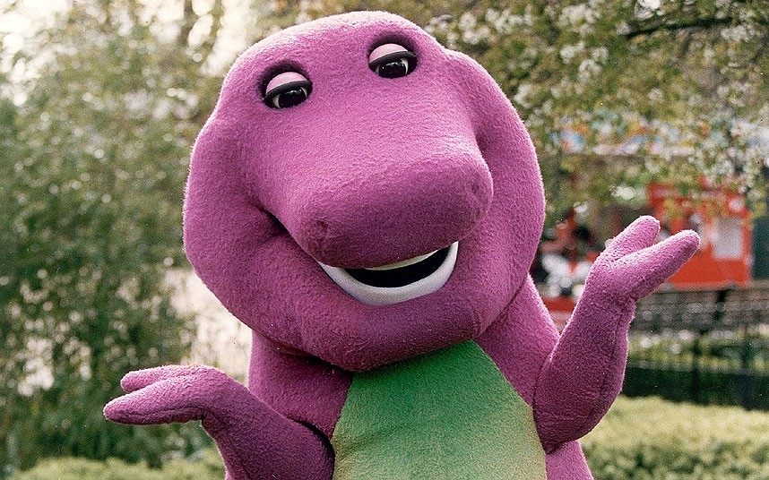 Barney dúvida Blank Meme Template