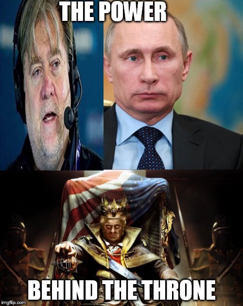 THE POWER; BEHIND THE THRONE | image tagged in political | made w/ Imgflip meme maker