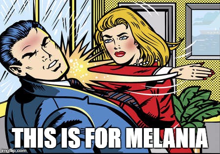 Leave Melania Alone | THIS IS FOR MELANIA | image tagged in melania trump meme,melania trump,political meme | made w/ Imgflip meme maker