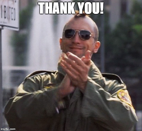 THANK YOU! | made w/ Imgflip meme maker