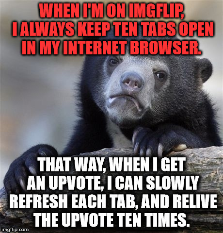 Confession Bear | ER | image tagged in confession bear,memes,funny,first world problems,imgflip,but thats none of my business | made w/ Imgflip meme maker