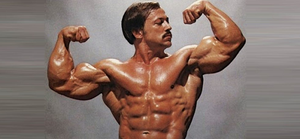 bodybuilder-mustache Blank Meme Template