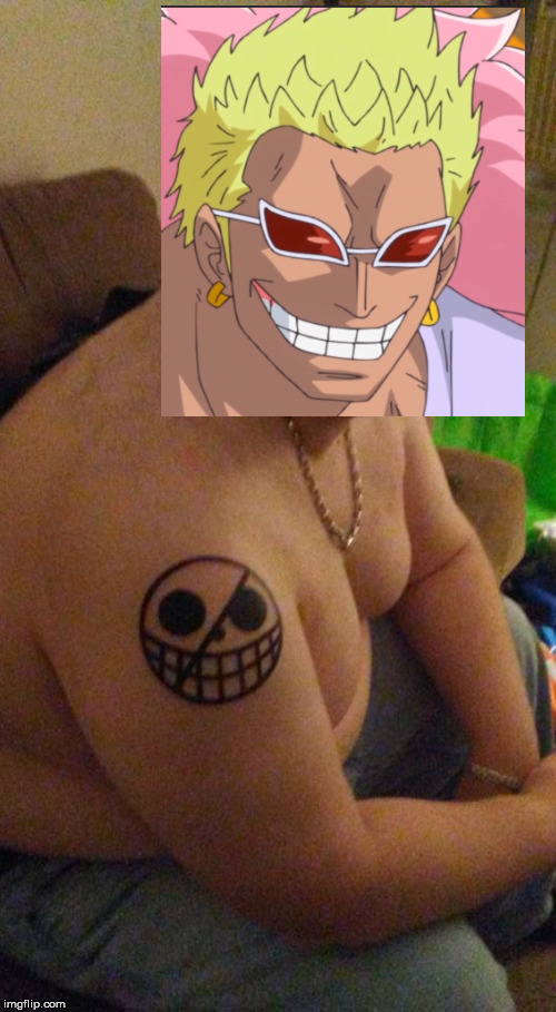 Fatty Doffy | image tagged in one piece,nerd | made w/ Imgflip meme maker