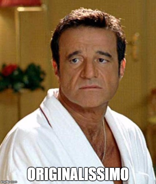 Christian de Sica | ORIGINALISSIMO | image tagged in christian de sica | made w/ Imgflip meme maker