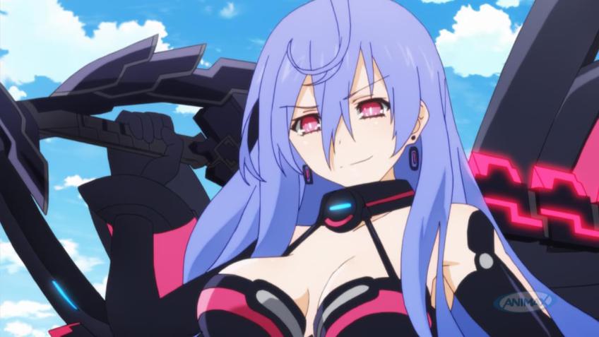 Hyperdimenion Neptunia Iris Heart/Plutia Blank Meme Template