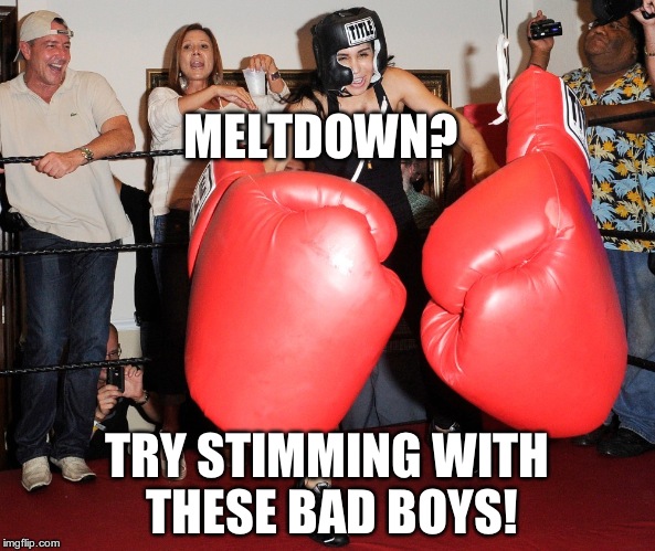 MELTDOWN? TRY STIMMING WITH THESE BAD BOYS! | image tagged in autism | made w/ Imgflip meme maker